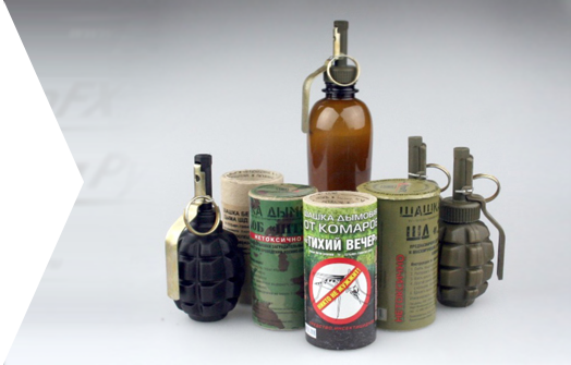 Pyrotechnic imitation tools